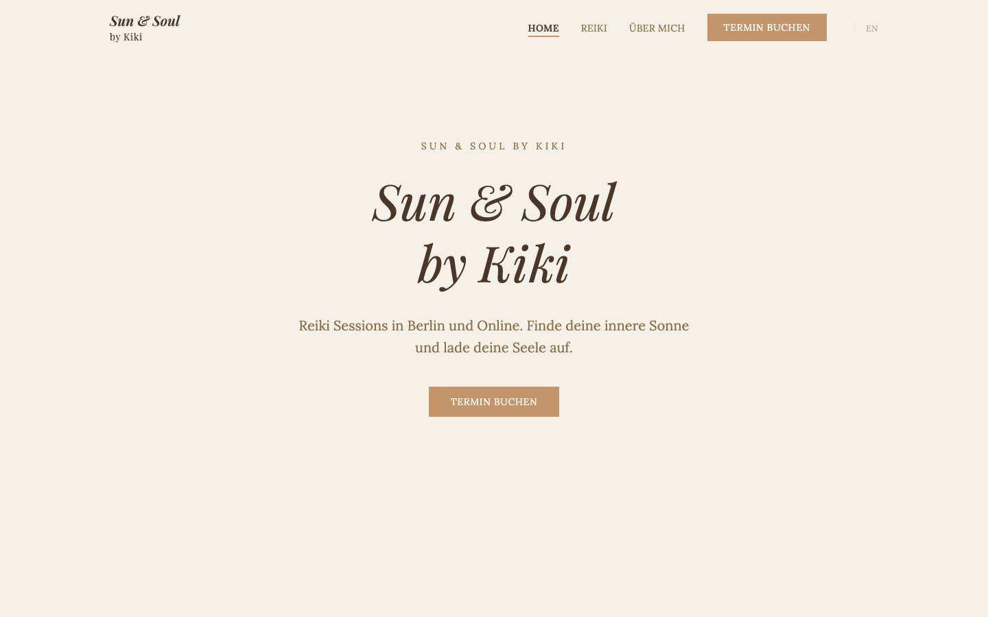 Sun & Soul by Kiki Website